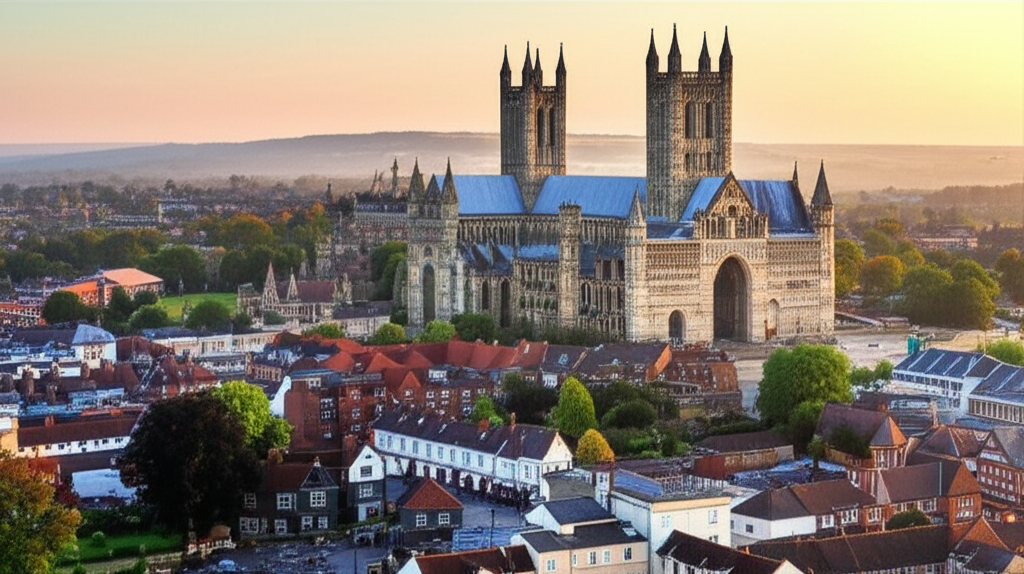 Lincoln cathedral and city