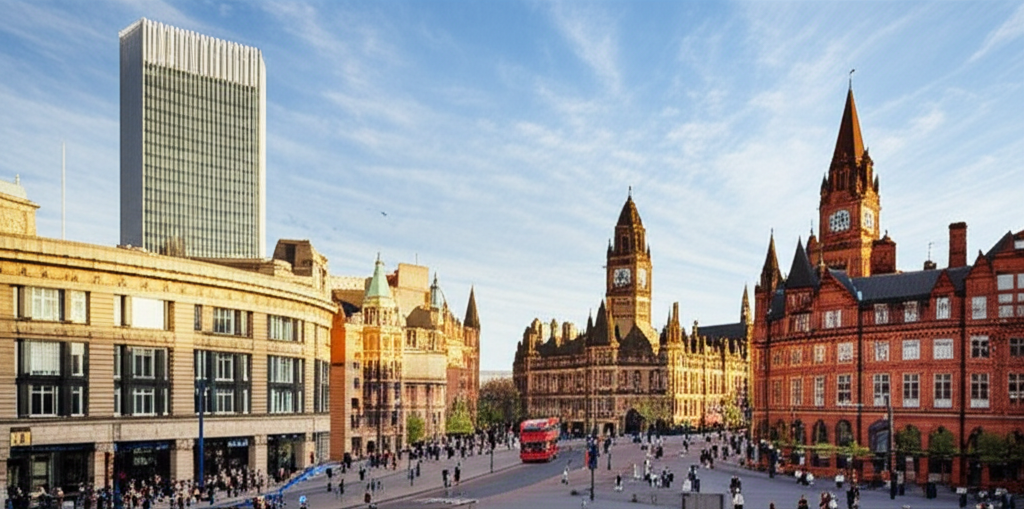 Manchester city center